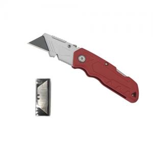 New designer Aluminum handle retractable quick change folding pocket knife free sample
