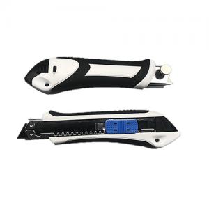 5 pcs blades auto loading lock safety cutter knife China manufacture