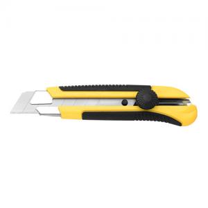Big 25mm plastic snap blade safety utility cutter knife with magnet