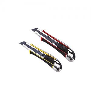 Big Aluminum alloy retractable 25mm snap off safety utility knife China manufacture