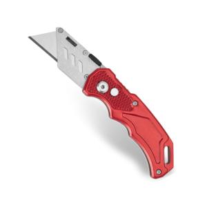 Red outdoor pocket folding knife 